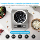Balança de Cozinha Com Display LCD 1g Aço Inoxidável - Kabana Prime