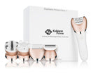 Kit Depilador Feminino Limpeza Pele Massageador Esfoliador 5x1 - Kabana Prime