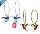 Brinco de Strass Beija-Flor - Luck - Kabana Prime
