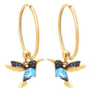 Brinco de Strass Beija-Flor - Luck - Kabana Prime