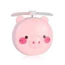 Mini Espelho LED e Ventilador - Piggy Beauty - Kabana Prime