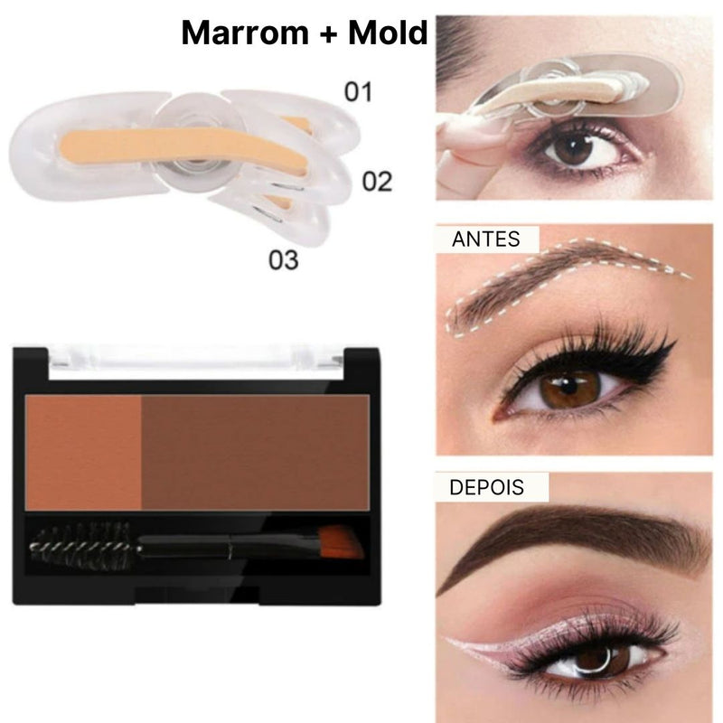 Mold para Sobrancelhas - Pigment Eyebrow